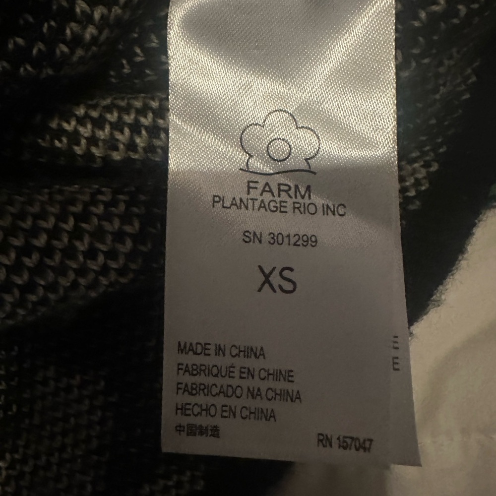FARM Rio Black Ribbed Knitwear - Picture 3 of 4